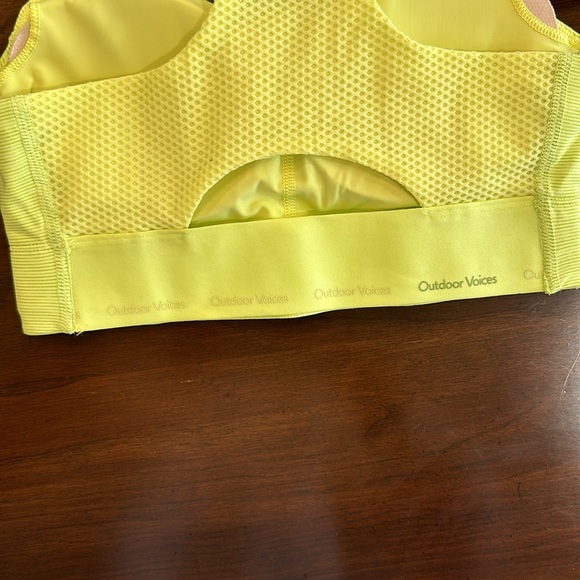 Outdoor Voices Doing Things Thrive Bra in Margarita XXS - Picture 7 of 7